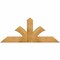 Ekena Millwork Richland Rough Sawn Timber Gable Bracket, Western Red Cedar, 60"W x 25"H x 2"D x 6"F, 10/12 Pitch GBW060X25X0206RIC00RWR - alternate 1